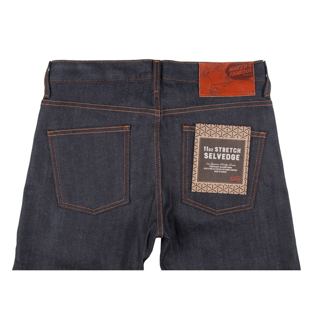 **SOLD OUT** NWT Naked & Famous Super Guy 11oz Stretch Denim - Picture 5 of 12